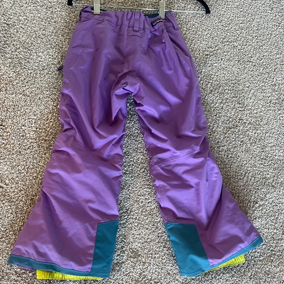 Patagonia insulated ski pants girls size 7 to 8 - Picture 1 of 7